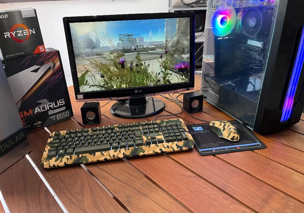 PC gamer montado sob medida — projeto 1