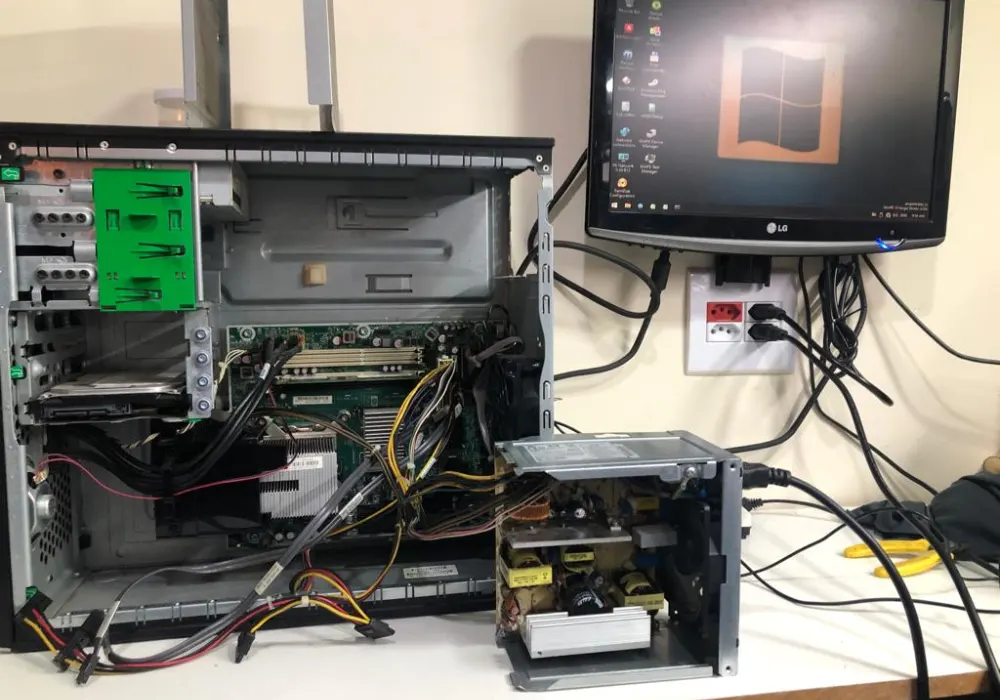 Reparo eletrônico em placa — projeto 2